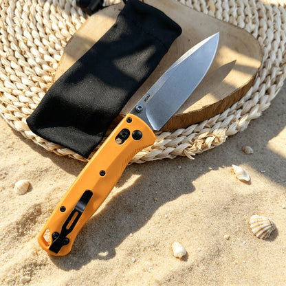 535BK Tactical EDC Folding Portable Knife, Lightweight Pocket Knife with Sharp Blade for Camping, Hiking & Daily Use – Best Gift for Him