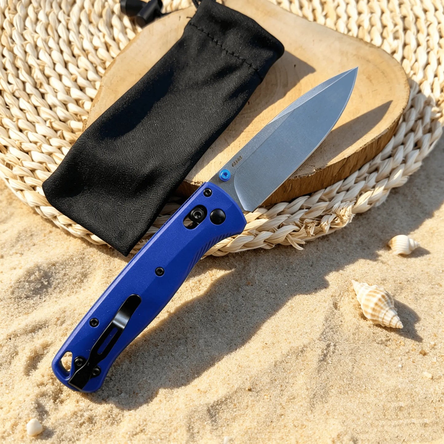 535BK Tactical EDC Folding Portable Knife, Lightweight Pocket Knife with Sharp Blade for Camping, Hiking & Daily Use – Best Gift for Him