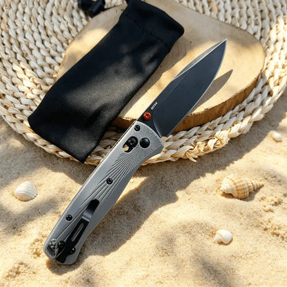 535BK Tactical EDC Folding Portable Knife, Lightweight Pocket Knife with Sharp Blade for Camping, Hiking & Daily Use – Best Gift for Him